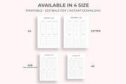 Travel Packing List, a Stationery Template by M9 Design (Thumbnail 2 of 5)