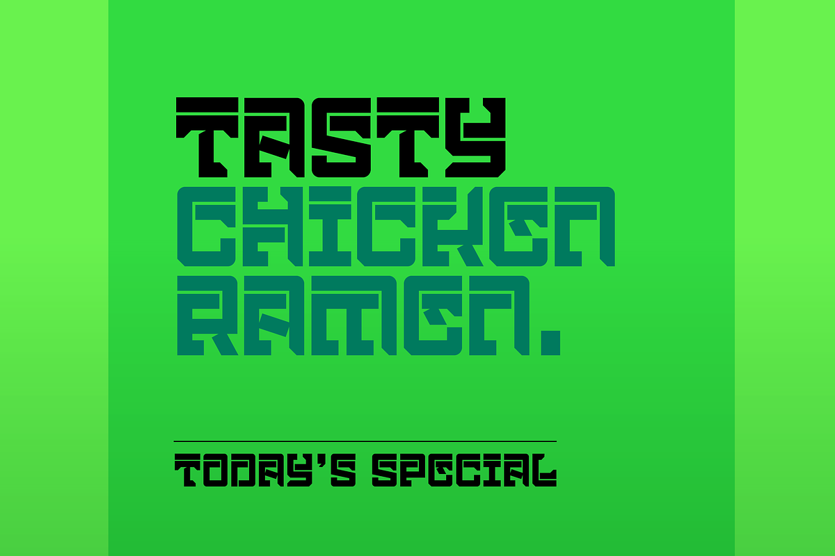 Minotaur Display Font (2 fonts), a Font by SelfBuild Type (Photo 2 of 6)