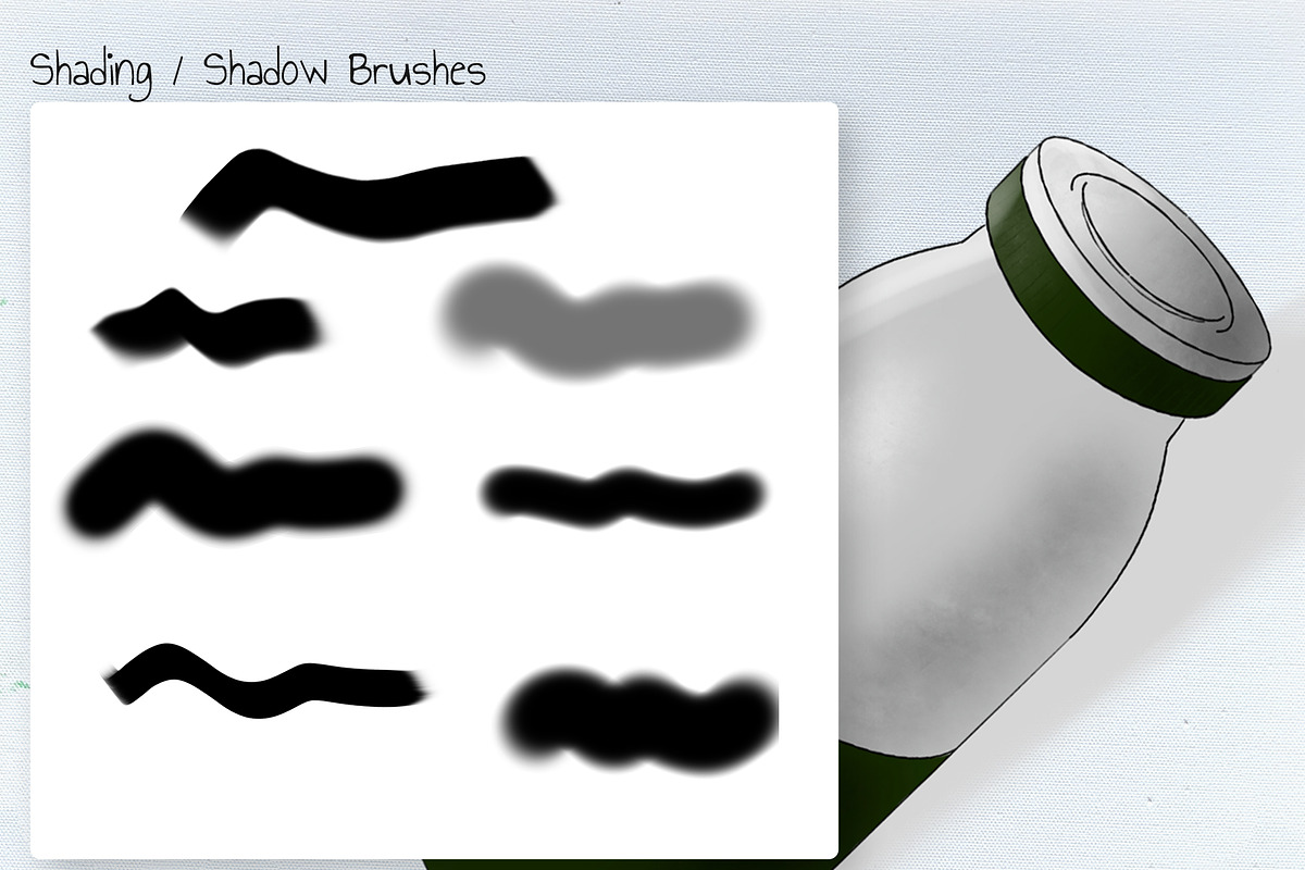 IndustrialPro Product Design Brushes, a Brush Add-On by Character (Photo 5 of 5)