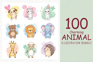 Charming animal illustrations for ki, an Animal Illustration by Sofia's Fashion