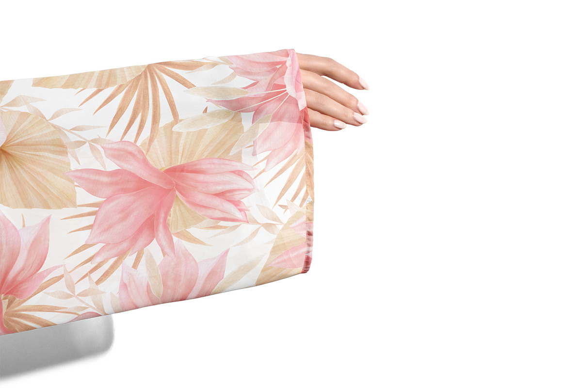 Boho watercolor seamless pattern, a Pattern Graphic by mila_leev (Photo 7 of 10)
