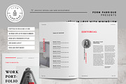 Crimson Project Portfolio, a Brochure Template by Form Fabrique (Thumbnail 2 of 17)