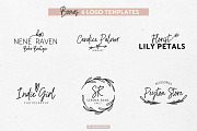 River Jade signature font & logos, a Script Font by Angele Kamp (Thumbnail 3 of 10)