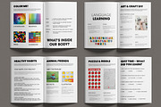 Kids Educational Magazine Template, a Magazine Template by MightyDesign (Thumbnail 3 of 6)