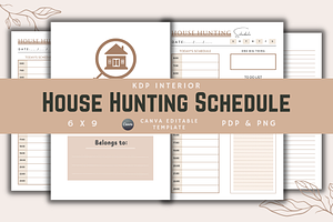 House Hunting Schedule