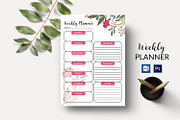 Printable Planner V11, a Stationery Template by Template Shop (Thumbnail 1 of 3)