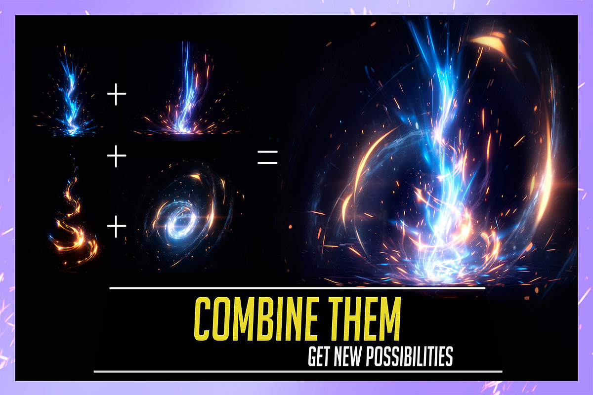 Magic Effects Bundle - 13 Packs, an Object Graphic by Mikel Blazgad (Photo 10 of 21)