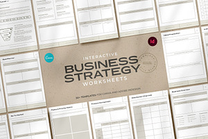 Interactive Business Strategy Sheets