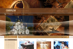 SJ Church -Religious Joomla template