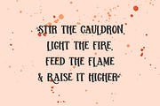 Abrakadabra Serif - A Magical Font, a Serif Font by Beck McCormick (Thumbnail 6 of 10)