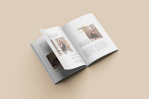 Magazine / Catalog Brochure Mockup 2