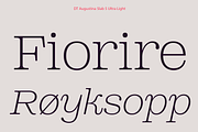 DT Augustina Slab 5 Subfamily, a Slab Serif Font by Deveze Type Foundry (Thumbnail 3 of 31)