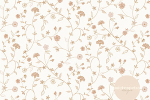 Delicate Chintz - Ivory Pink