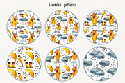 Rainy Mood set, an Animal Illustration by Ekaterina Goncharova (Thumbnail 3 of 5)