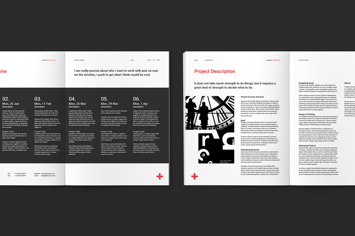 Business Proposal, a Brochure Template by BOXKAYU (Photo 9 of 14)
