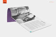 Landscape Brochure Mock-up, a Print Template by BlackMocca (Thumbnail 2 of 8)