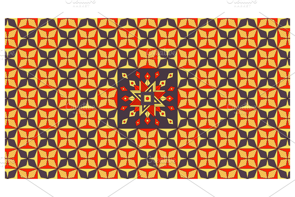 Geometric Seamless Patterns, a Pattern Graphic by Creative Backgrounds (Photo 6 of 8)