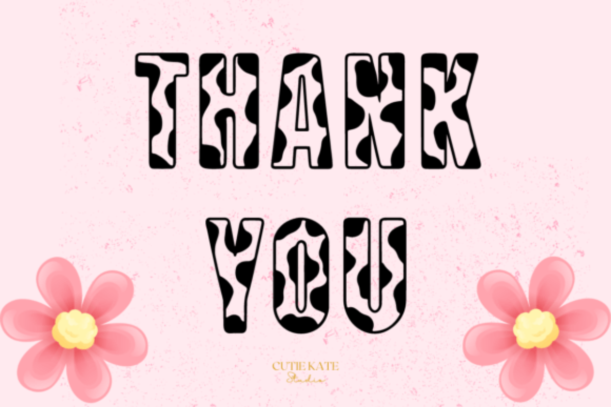 Family Font, a Script Font by Cutie_Kate_Studio (Photo 11 of 11)