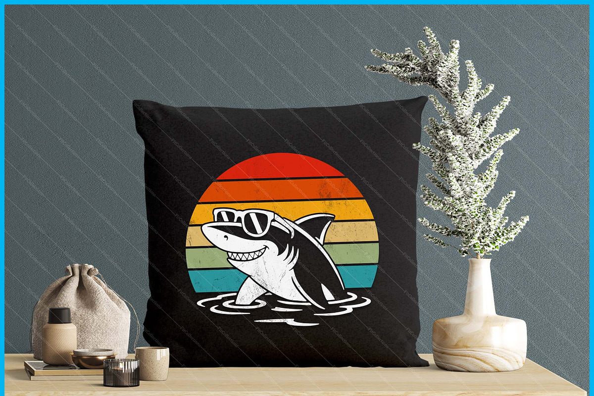 Cool Shark In Sunglasses Funny Shark, a Graphic by Creativeusart (Photo 4 of 4)