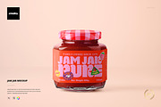 Jam Jar Mockup Set, a Packaging Mockup by Creatsy (Thumbnail 1 of 9)