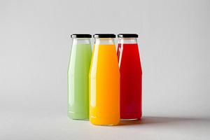Juice bottle mockup JPEG, a Food & Drink Photo by Shablon