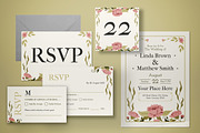 Wedding Invitation Set, an Invitation Template by graphicook (Thumbnail 3 of 3)
