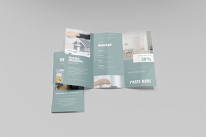 TRIFOLD BROCHURE, a Brochure Template by kebunmockup