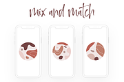 Abstract Instagram Story Icons, a Social Media Template by Blog&Glow (Thumbnail 5 of 6)