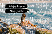 Malefoy Script Font, a Script Font by Dawnside Graphic (Thumbnail 9 of 11)