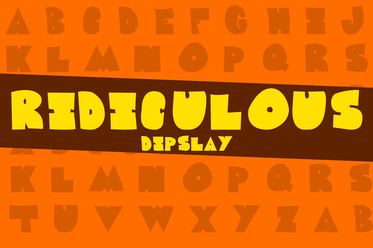 Ridiculous Typeface