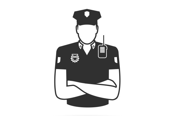 Policeman Vector Icon