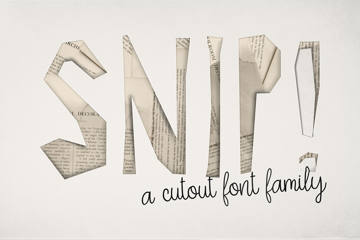 SNIP! Font Family