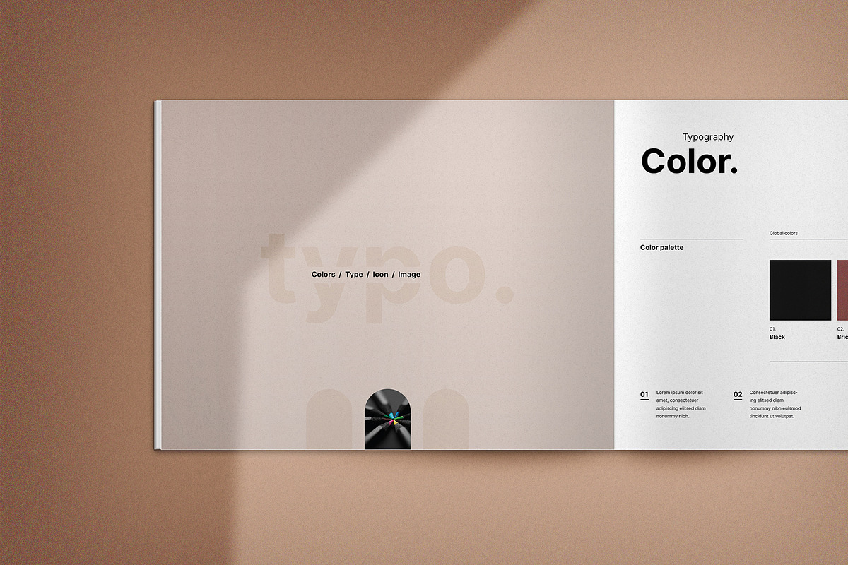 Minimal Brand Guideline, a Brochure Template by Studio Elevate (Photo 19 of 21)