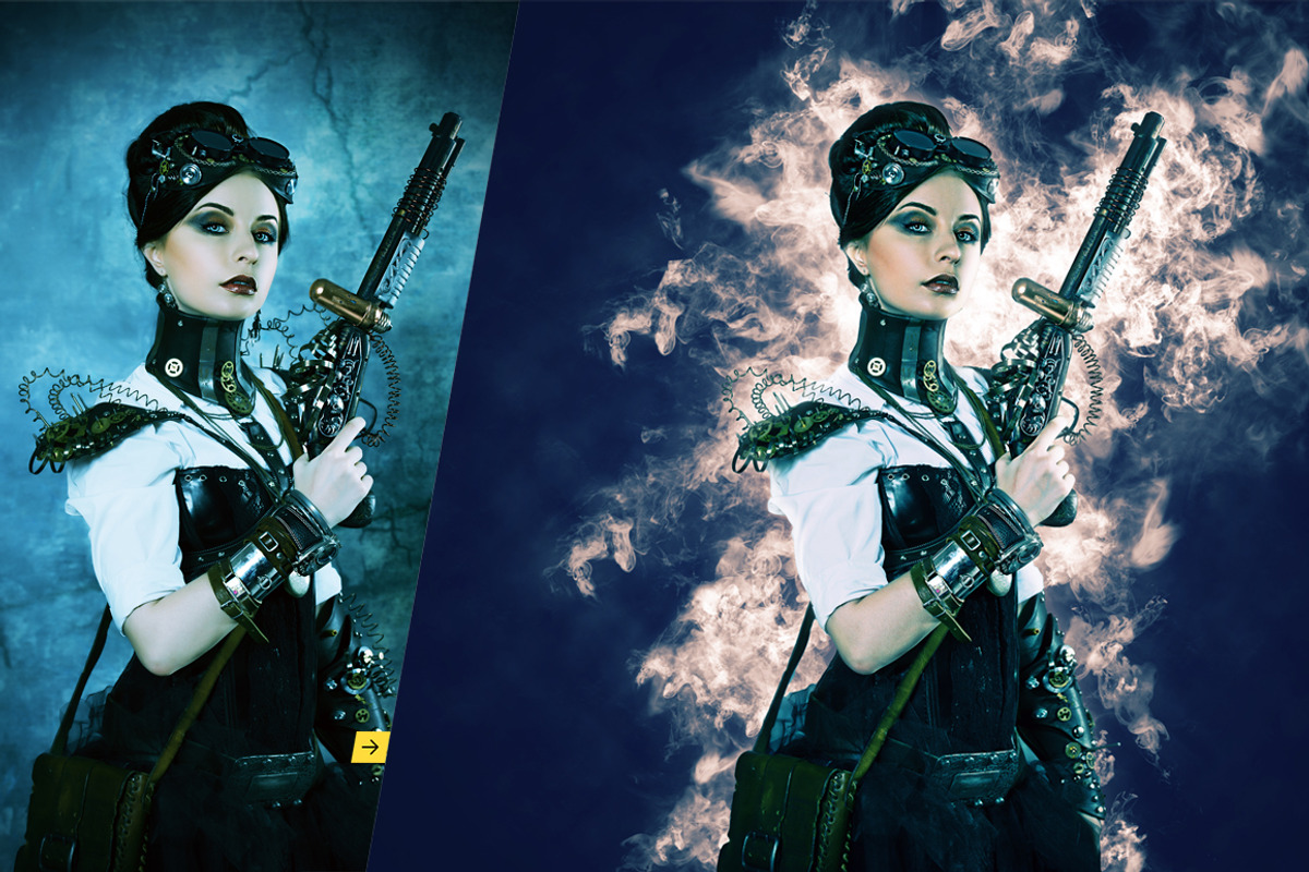 Smoke Photoshop Action, an Action Add-On by Willa (Photo 2 of 10)