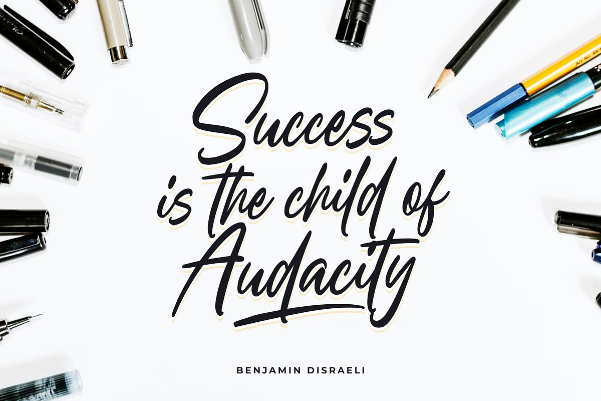 Sellinda Bright Handwriting Typeface, a Handwritten Font by Damarletter (Photo 4 of 7)