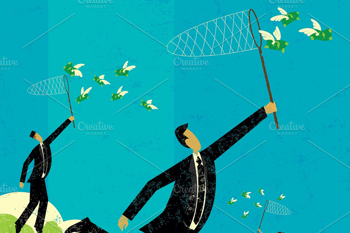 Business Concepts Bundle 07 Men, a Person Illustration by retrorocket (Photo 3 of 15)