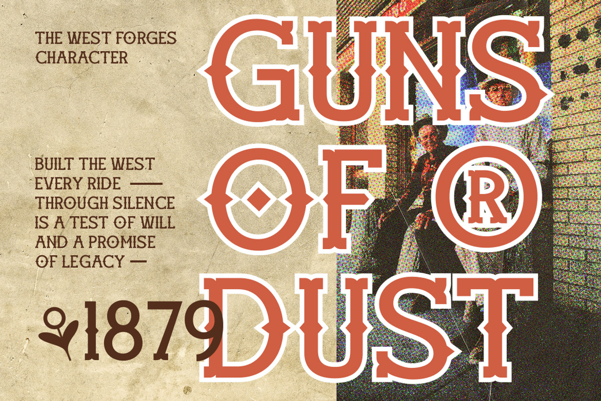 Wild Canyon – Western Slab Serif, a Slab Serif Font by Vadovastd (Photo 6 of 7)