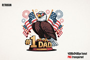 4th of July Father’s Day PNG Bundle, an Object Graphic by GlitterCraft (Thumbnail 32 of 61)