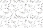 Glorious Orchid seamless patterns, a Pattern Graphic by YvY (Thumbnail 5 of 5)