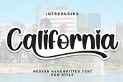 California | Script Font, a Script Font by Scratchones (Thumbnail 1 of 9)