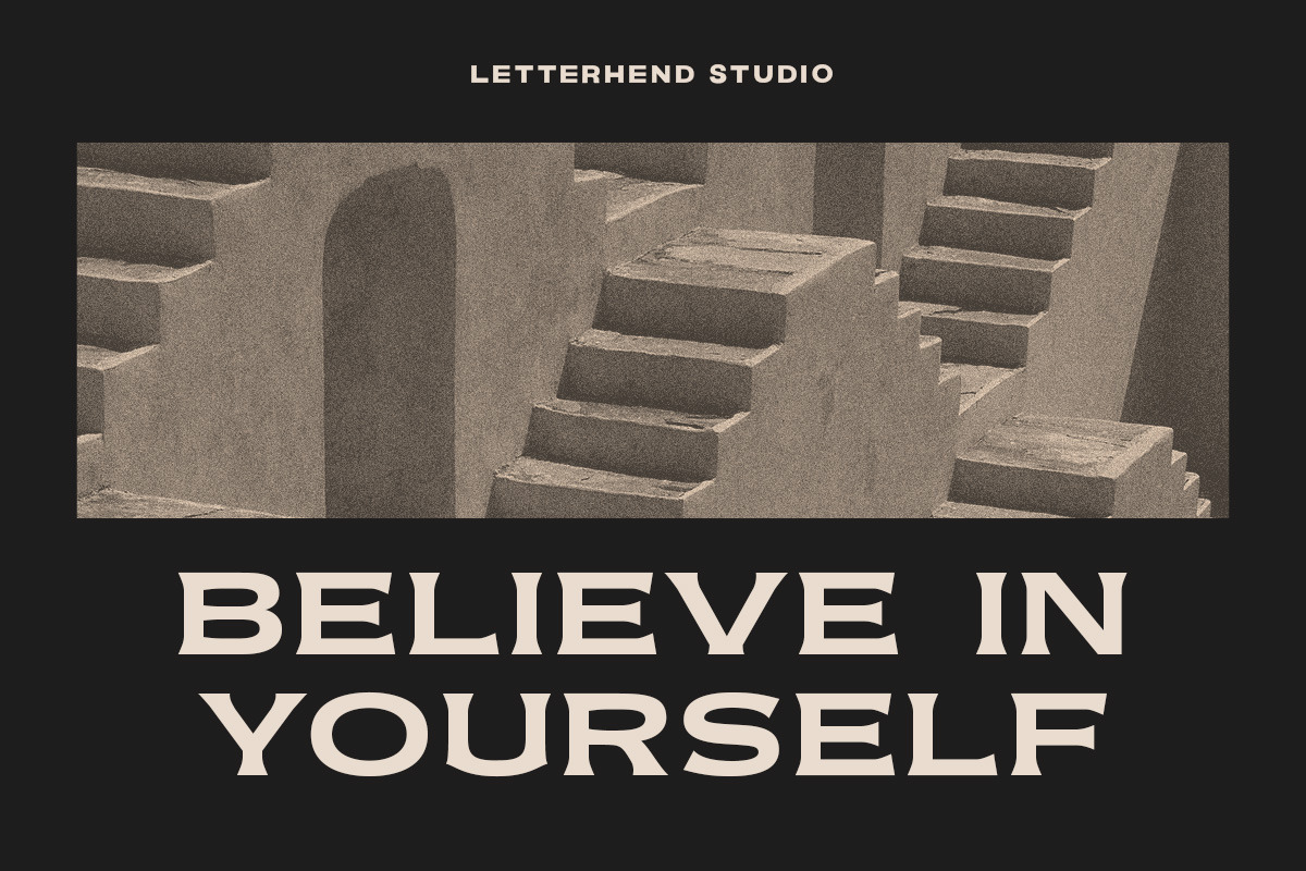 Moltern Blanc - Vintage Display Fon, a Sans Serif Font by Letterhend Studio (Photo 3 of 9)