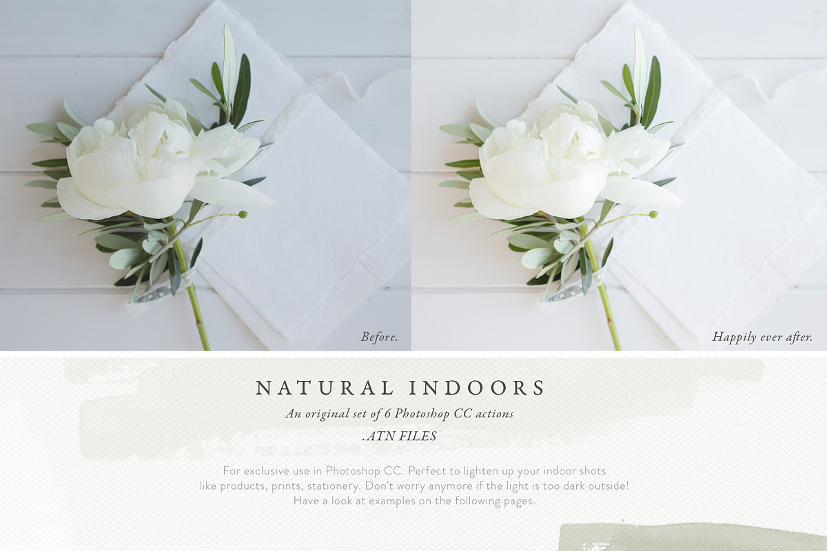 Photoshop Actions - Natural Indoors preview 5