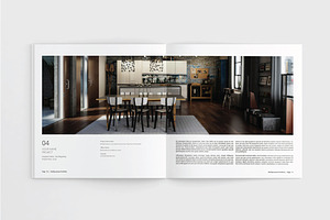 Square Brochure Portfolio / Catalog