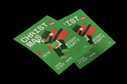 Green Christmas Flyer, a Flyer Template by Neermana (Thumbnail 3 of 4)