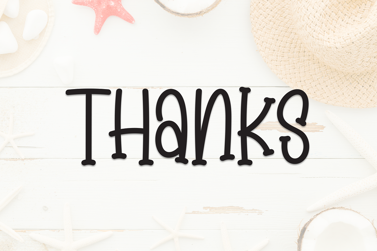 Welcome Summer | Script Font, a Script Font by Scratchones (Photo 8 of 8)