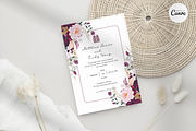 Asian Floral Wedding Invite - F3A, an Invitation Template by YeeqsWedding (Thumbnail 1 of 5)