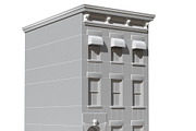 New York Brownstone townhouse, an Architecture 3D Model by happy brush (Thumbnail 6 of 14)
