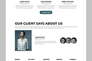 Company Landing Page, a Landing Page Template by CreativeShaper (Thumbnail 5 of 6)