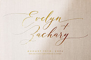 Darling Peach Wedding Heart Script, a Script Font by Mila Garret (Thumbnail 12 of 16)