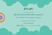 Children's Book Handwritten Font, a Sans Serif Font by deTheme (Thumbnail 7 of 7)